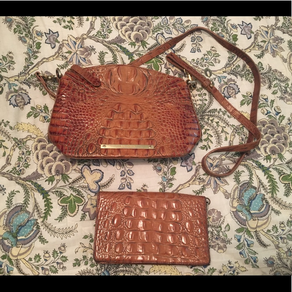 Brahmin Mini Sydney and wallet